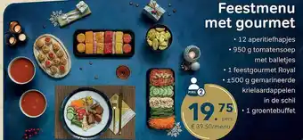 Bon Ap Feestmenu met gourmet aanbieding