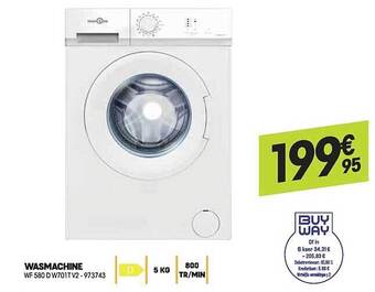 Electro Depot Wasmachine aanbieding