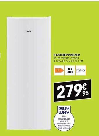 Kastdiepvriezer