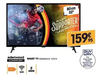 Electro Depot Edenwood smart tv aanbieding