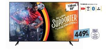 Electro Depot Tv uhd 4k 138 cm 55 aanbieding