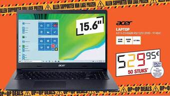 Electro Depot Acer laptop aanbieding