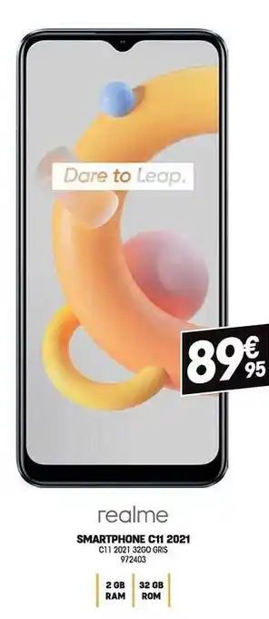Electro Depot Realme smartphone c11 2021 aanbieding