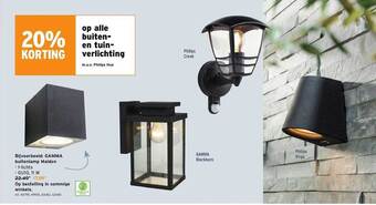 GAMMA Buiten en tuinverlichting aanbieding