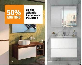 GAMMA Atlantic badkamermeubelen aanbieding