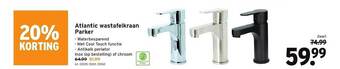GAMMA Atlantic wastafelkraan parker aanbieding