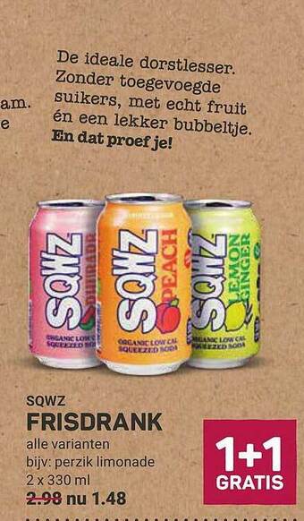 Sqwz frisdrank