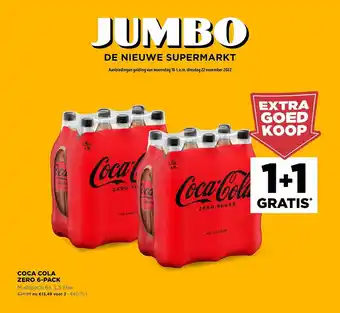 Jumbo Coca cola zero 6-pack aanbieding