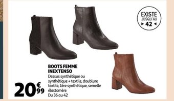 Auchan Boots femme inextenso aanbieding