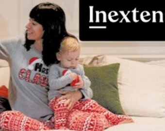 Auchan Pyjama femme ou homme inextenso aanbieding