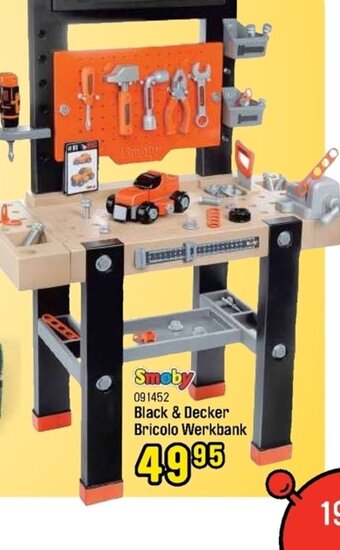 Happyland Black & decker bricolo werkbank aanbieding