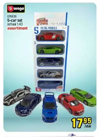 Happyland 5-car set aanbieding