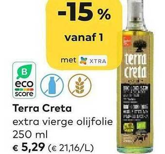 Bio Planet Terra creta extra vierge olijfolie aanbieding