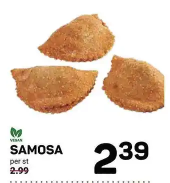 Ekoplaza Vegan samosa aanbieding