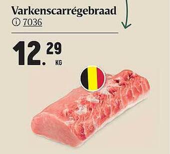 Varkenscarrégebraad