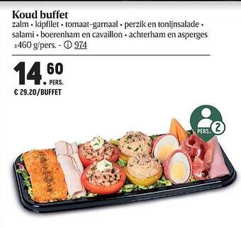 Buurtslagers Koud buffet aanbieding