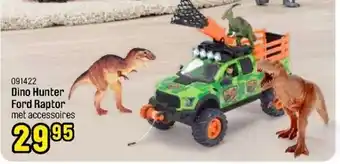 Dickie Toys Dino hunter Ford Raptor met accessoires