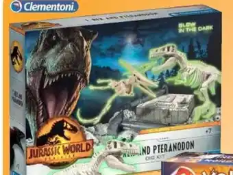 Happyland Clementoni Jurassic world dino set aanbieding