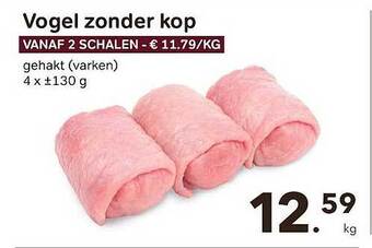 Bon Ap Vogel zonder kop aanbieding