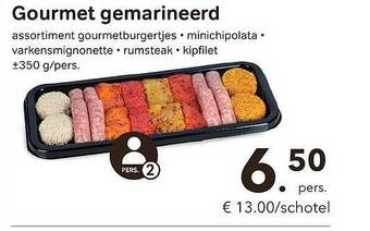 Bon Ap Gourmet gemarineerd aanbieding