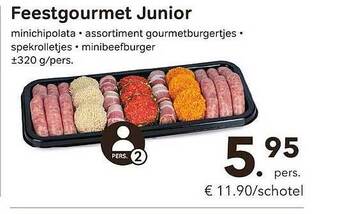 Bon Ap Feestgourmet junior aanbieding