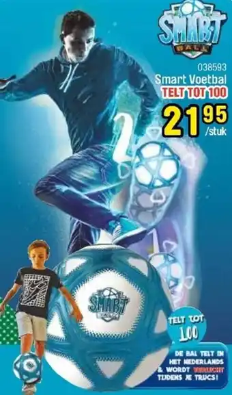 Happyland Smart voetbal telt tot 100 aanbieding