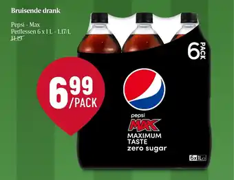 Bruisende drank Pepsi-Max