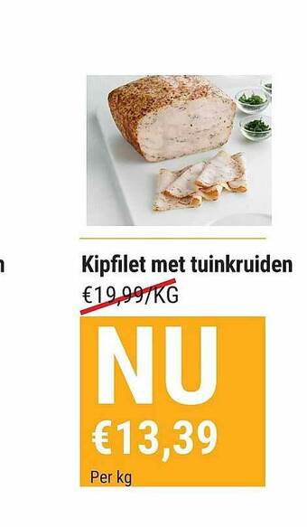 Kipfilet Met Tuinkruiden