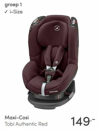 Baby & Tiener Maxi-cosi tobi authentic red aanbieding
