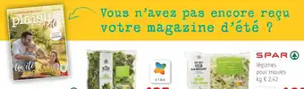 Vous n'avez pas encore recu votre magazine d'ete?