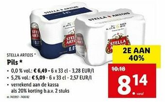 Lidl Pils aanbieding