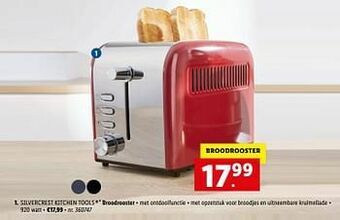Silvercrest kitchen tools broodrooster