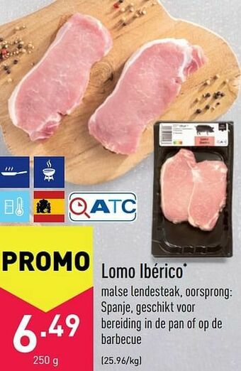 ALDI Lomo ibérico aanbieding