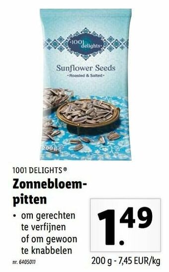 Lidl Zonnebloempitten aanbieding