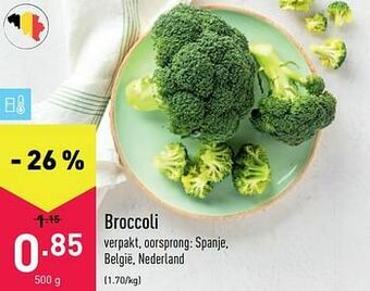 ALDI Broccoli aanbieding