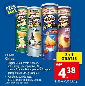 Lidl Chips aanbieding