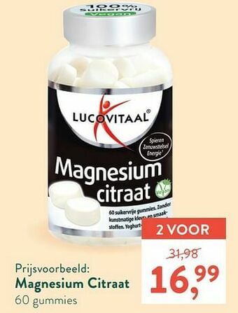 Holland & Barrett Magnesium citraat aanbieding