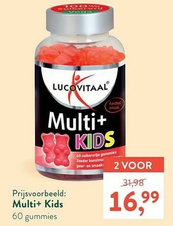 Holland & Barrett Multi+ kids aanbieding