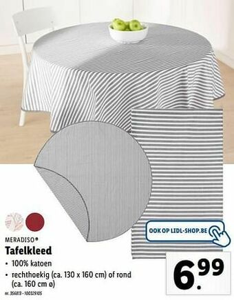 Lidl Tafelkleed aanbieding