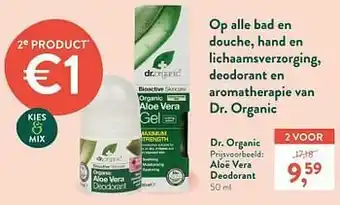 Holland & Barrett Aloë vera deodorant aanbieding