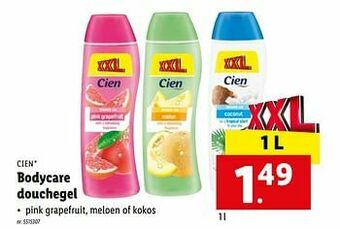 Lidl Bodycare douchegel aanbieding