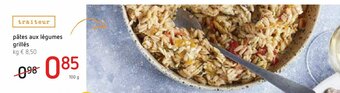 Pates aux legumes grilles 1kg