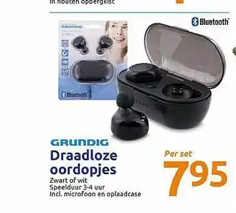 Grundig Draadloze Oordopjes