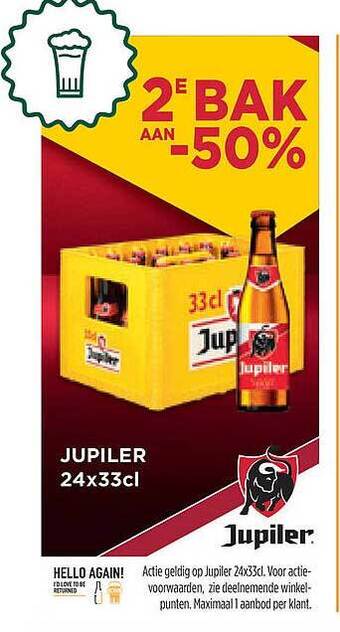 Prik en Tik Jupiler aanbieding