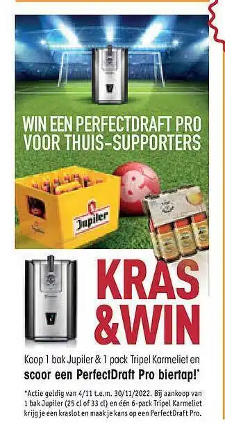 Prik en Tik Jupiler & tripel karmeliet aanbieding