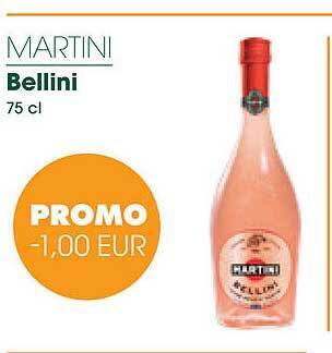 Prik en Tik Martini bellini aanbieding