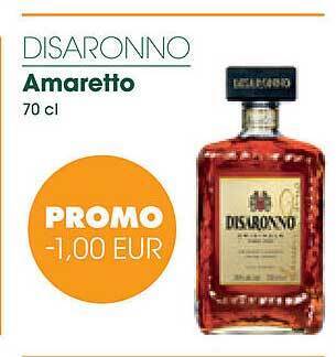 Prik en Tik Disaronno amaretto aanbieding