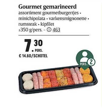 Gourmet gemarineerd