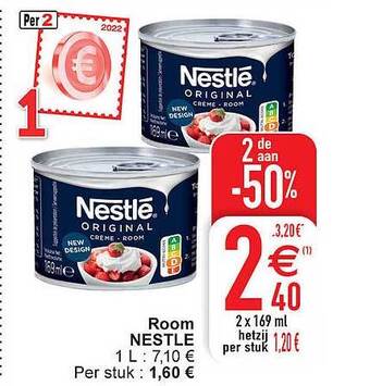 Cora Room nestle aanbieding