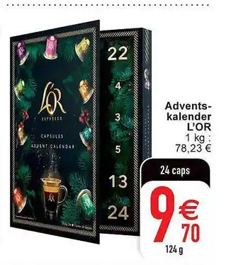 Adventskalender l'or